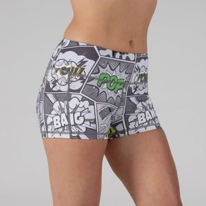 Feed Me Fight Me Crime Fighter Shorts